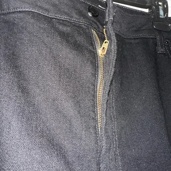 Old Navy Black High-Rise OG Straight Pants - Picture 3 of 4